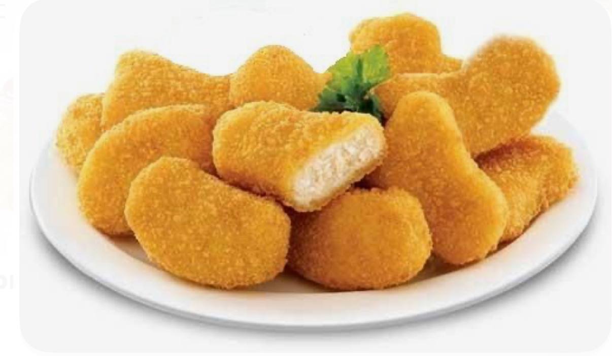 Наггетсы куриные, 6 шт.