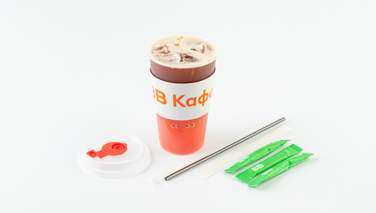 Айс Джус-кофе на грейпфрутовом фрэше 400 мл, кафе