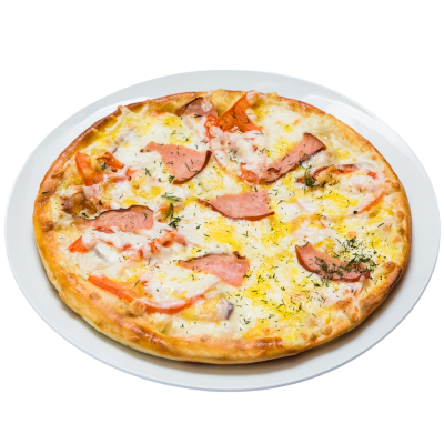 Пицца с беконом