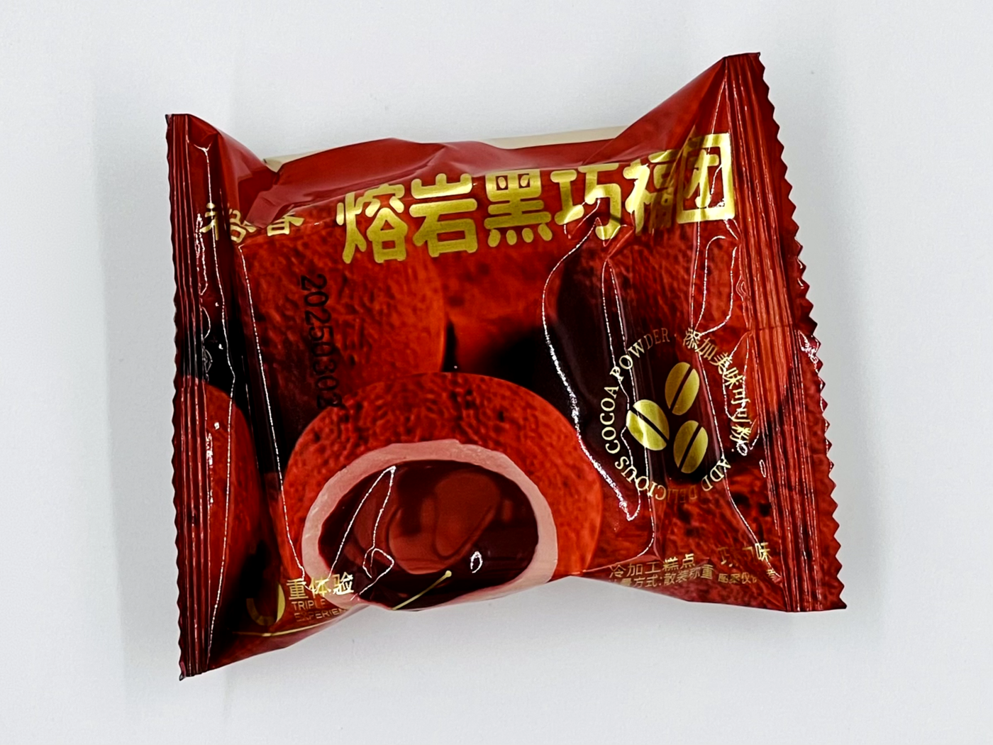 Моти с начинкой "какао"