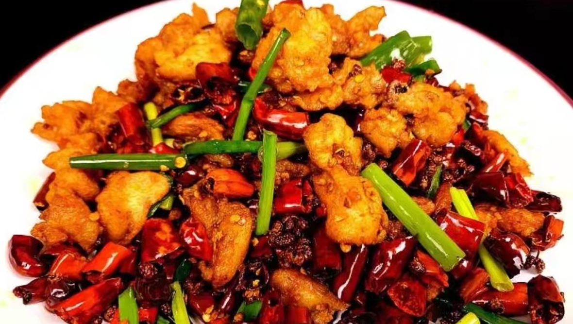 № 57. Острые крылышки с побегами чеснока