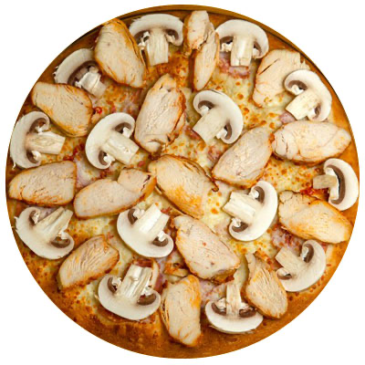 Чикен с грибами (половинка)