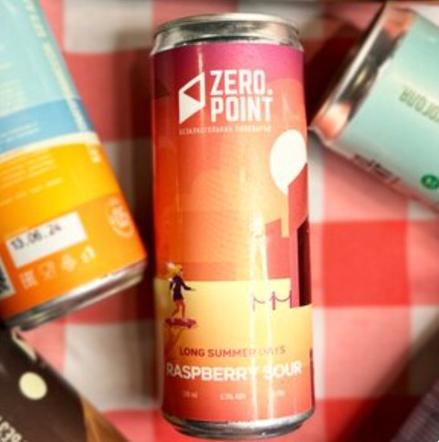 Zero Point Raspberry Sour безалкогольное