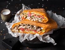 Сырная мини с курицей