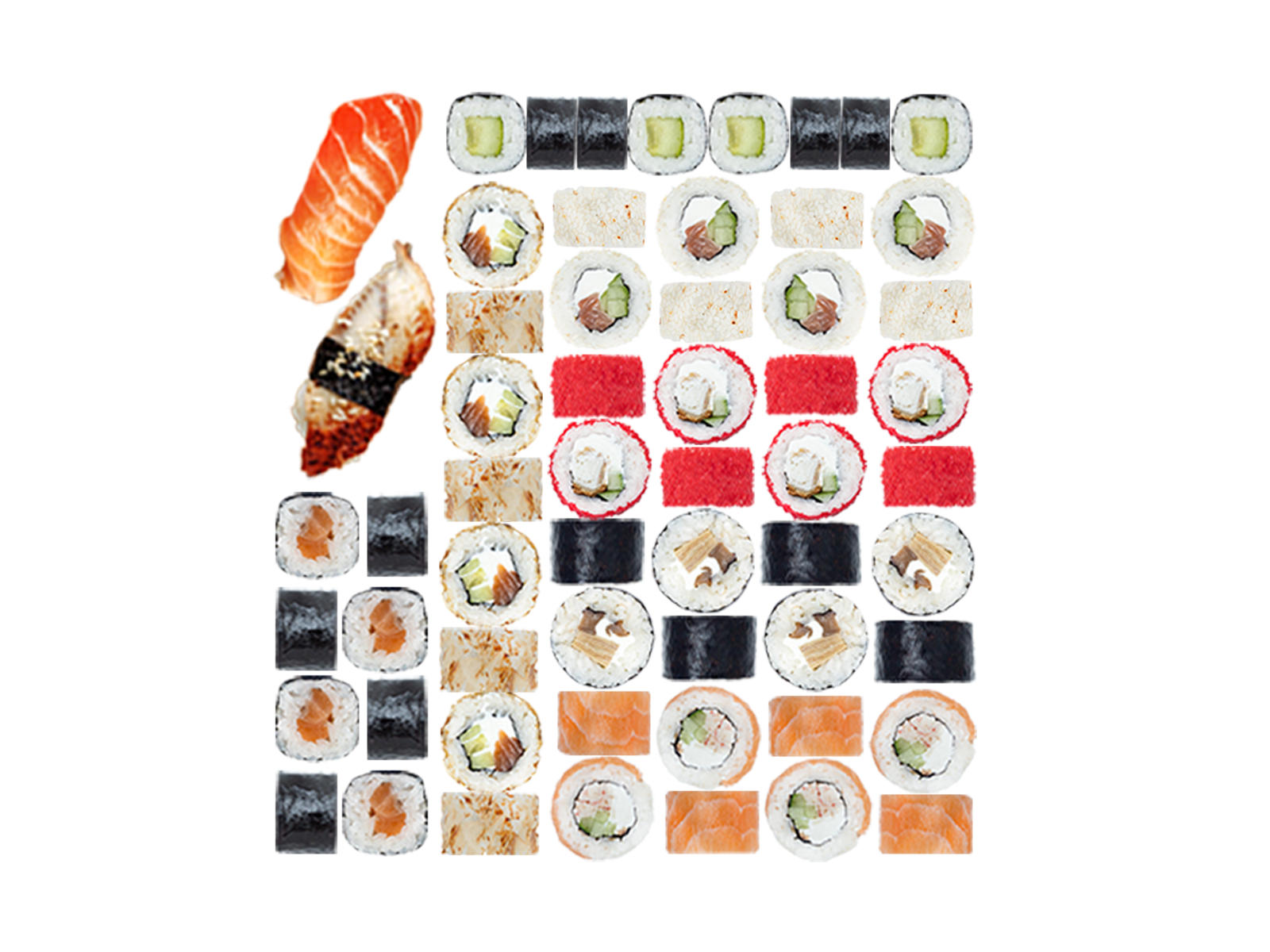 Сет сузуки 58шт 1320гр