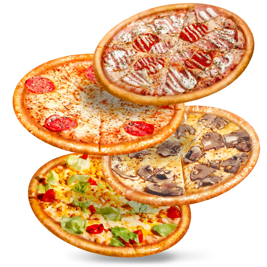 Комбо Четыре пиццы 20 см