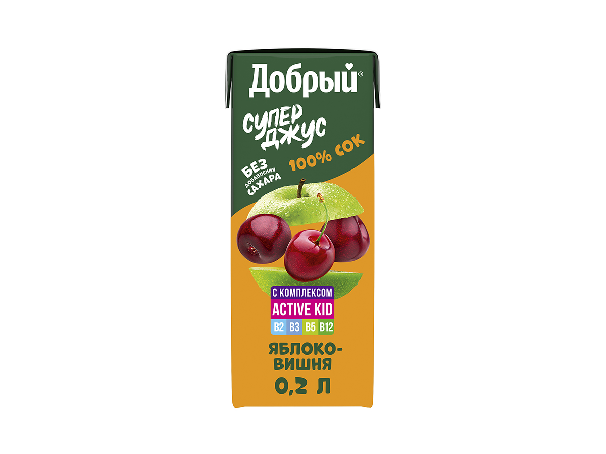 Сок Добрый Яблоко-вишня