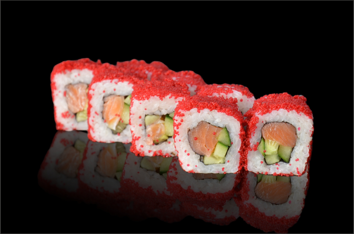 Калифорния с лососем