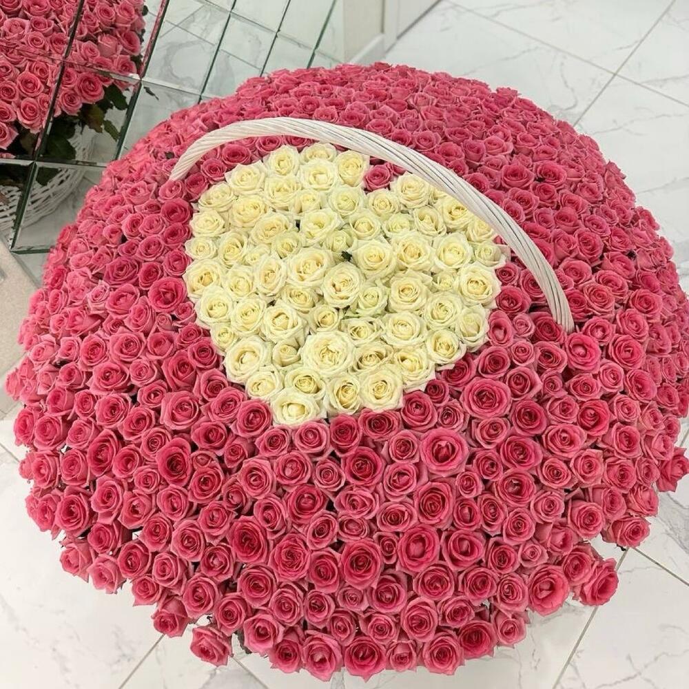 Букет из роз 501 шт 