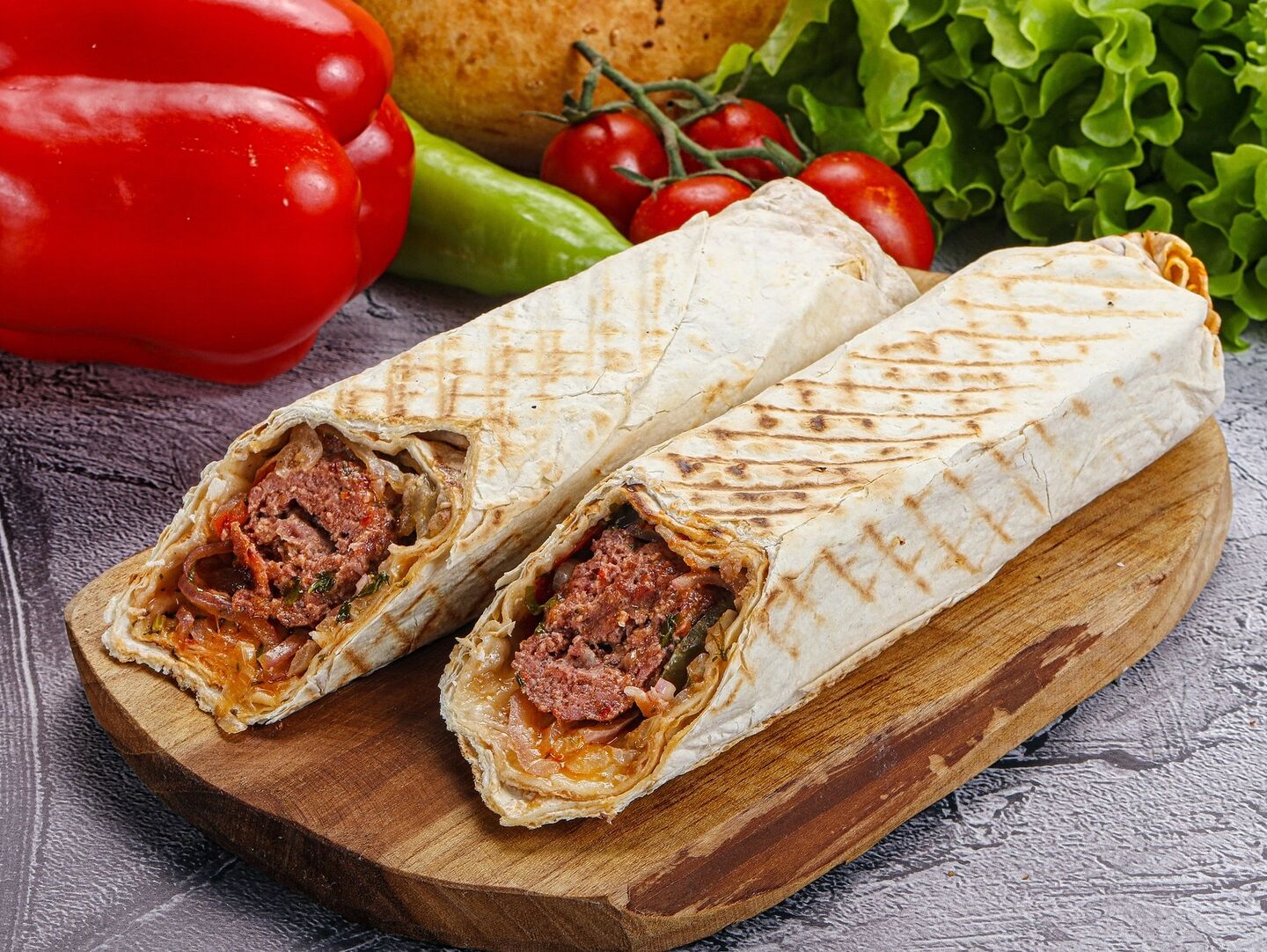 Кебаб с цыпленком острый