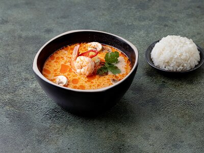 Том ям с креветками by Pho Ma