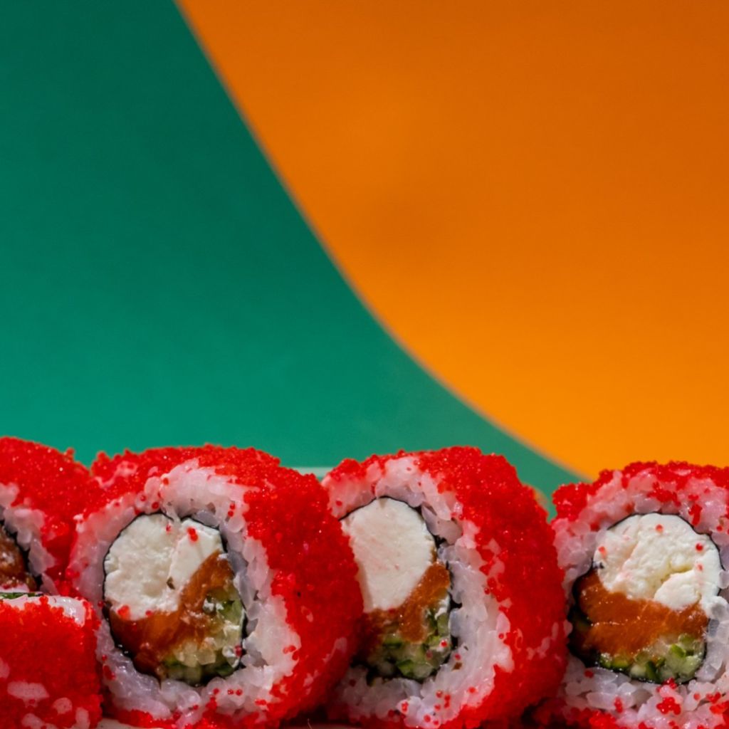 Калифорния с лососем