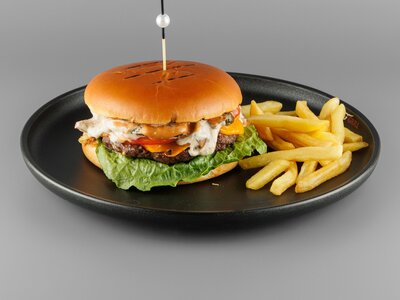 Грибной Бургер