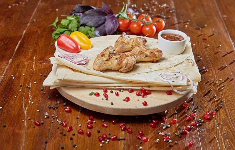 Шашлык из куриных крылышек