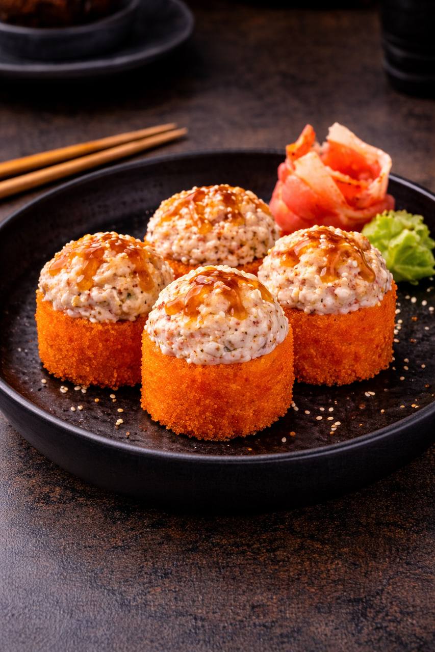 Спайси ролл Самурай 4 кус.