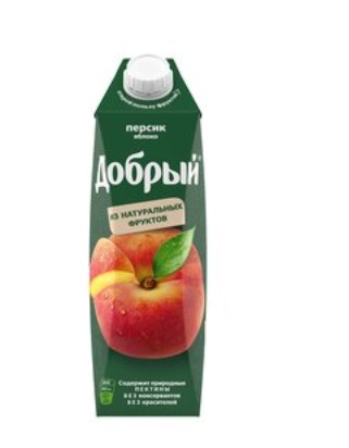Сок Добрый Персик 1л
