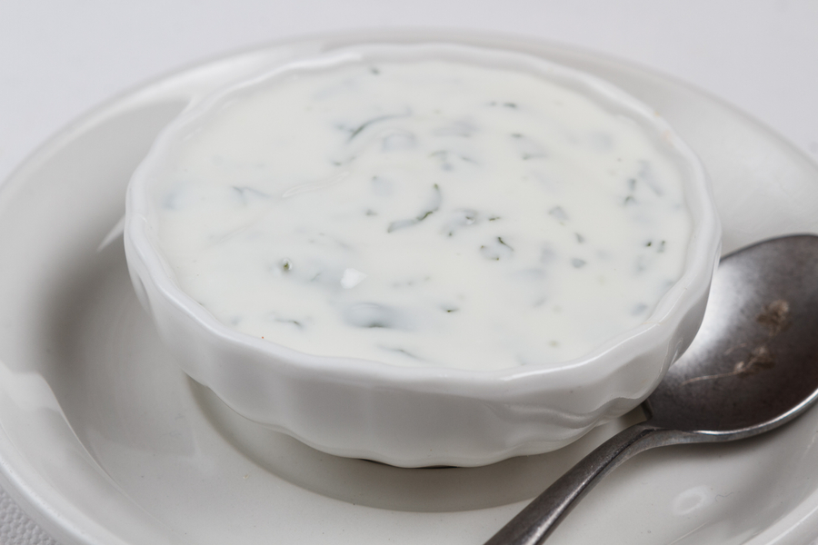 Мацони с зеленью 30г