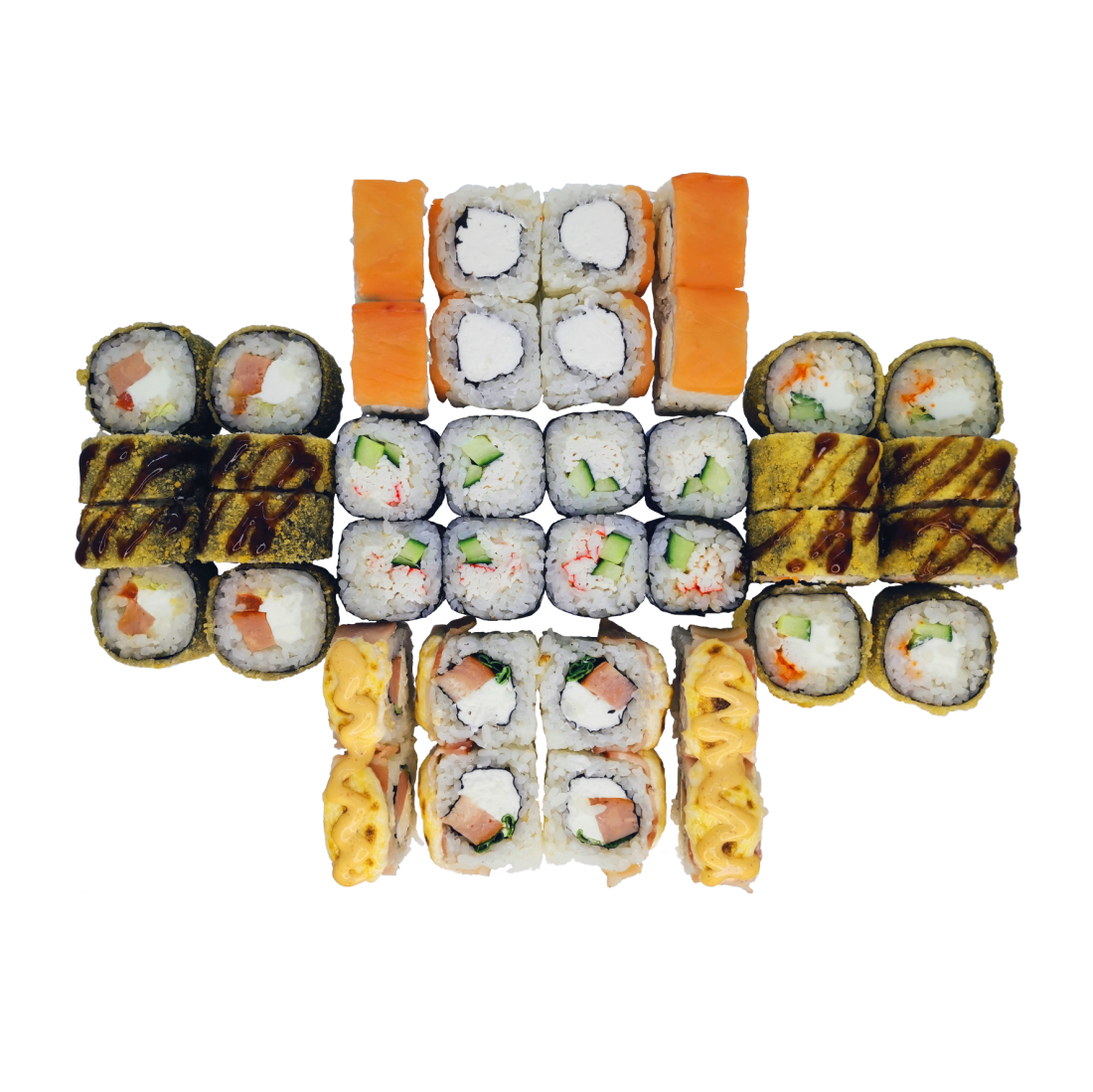 Сет «Сытый Самурай» (40 шт.) 1250г