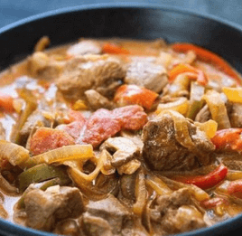 Жаркое из баранины с овощами