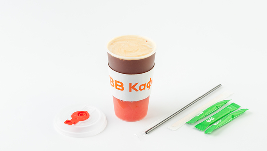 Джус-кофе на грейпфрутовом фрэше 400 мл, кафе