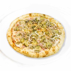 Пицца Бургер 25 см на тонком тесте