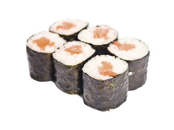 Маки с лососем