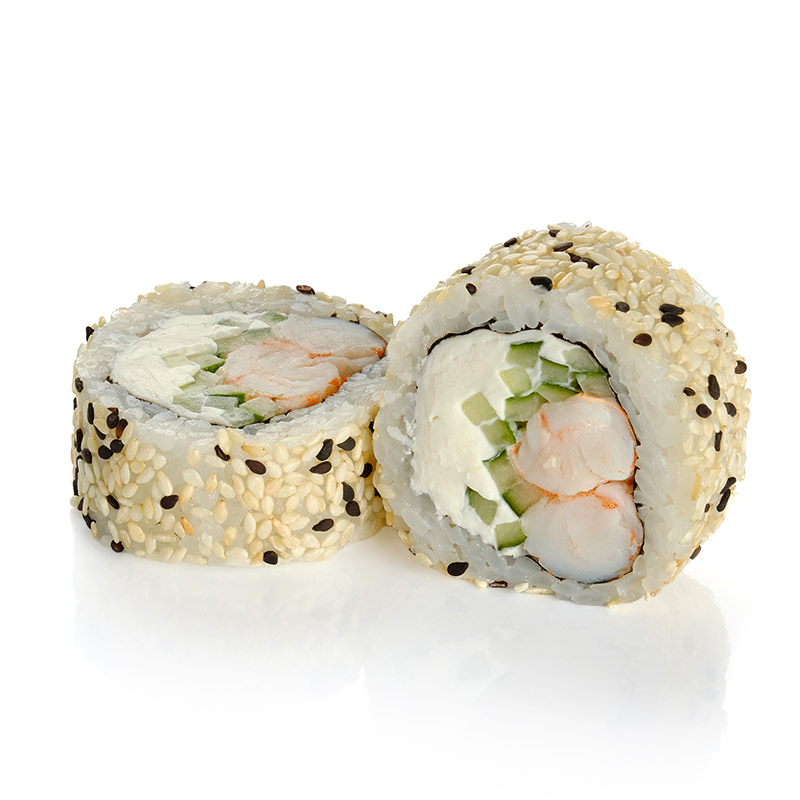 Ролл СЛИВОЧНЫЙ С КРЕВЕТКОЙ