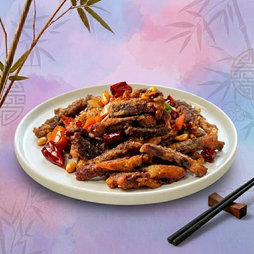 Жареная говядина