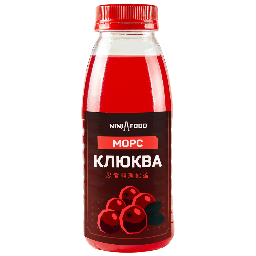 Морс клюквенный собственного приготовления