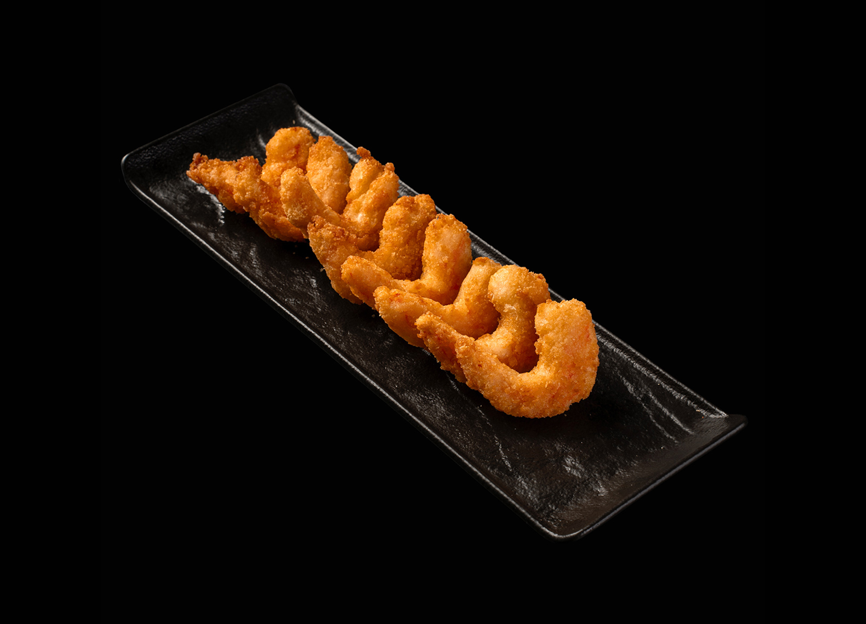 Тигровые креветки в кляре