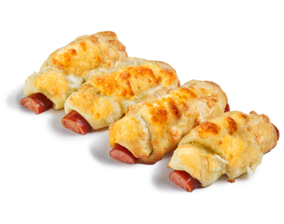 Рoгалики с колбасками