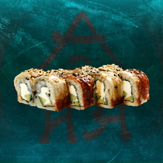 Ролл с угрем