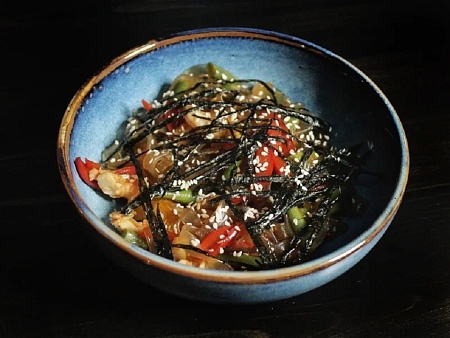 Фунчоза с креветкой