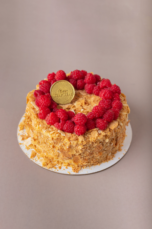 Наполеон с малиной