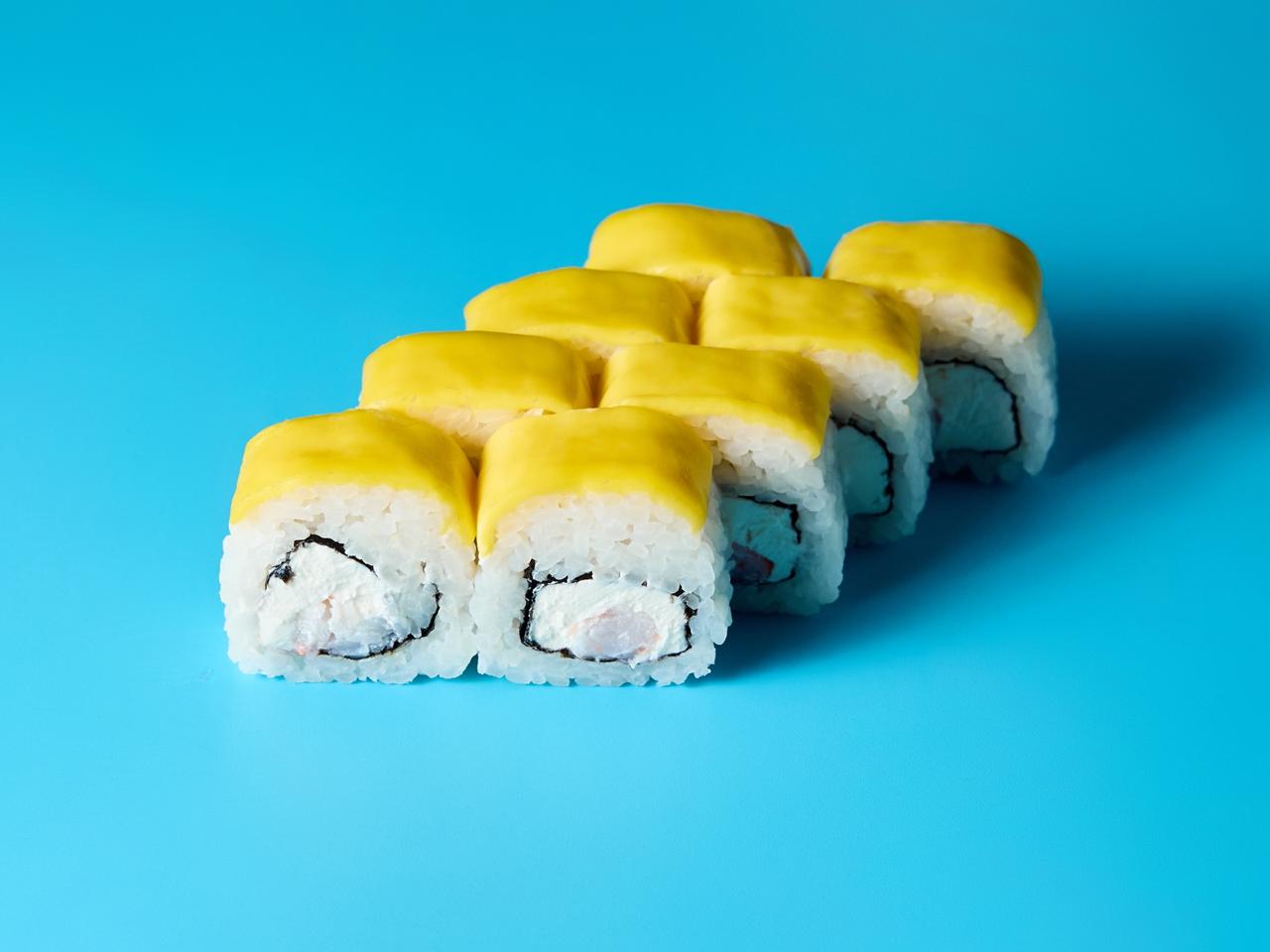 Чиз ролл с креветкой 