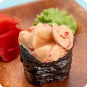 Спайси суши с креветками