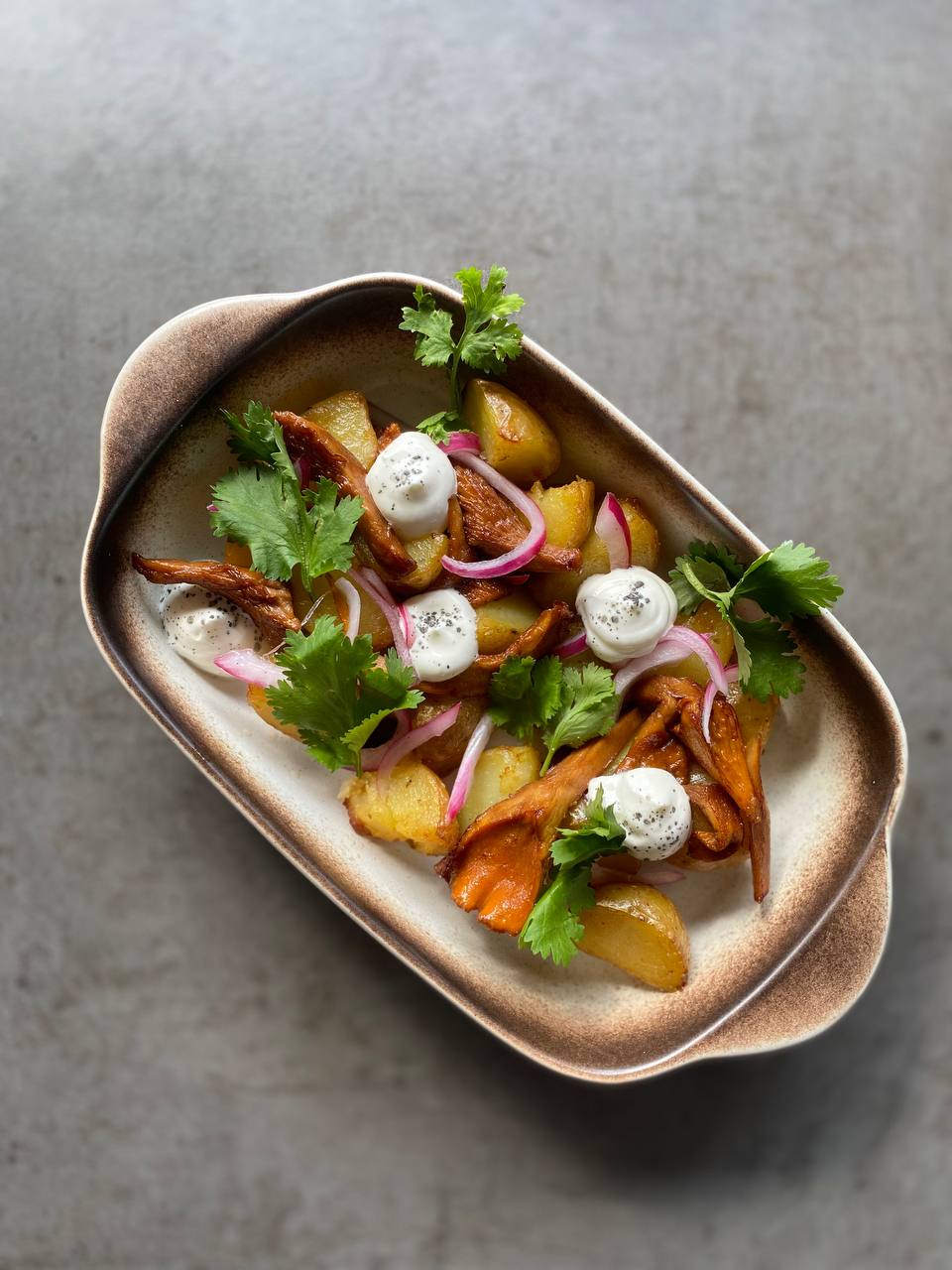 Жарёха с лисичками