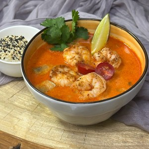 Суп Том-Ям с креветками