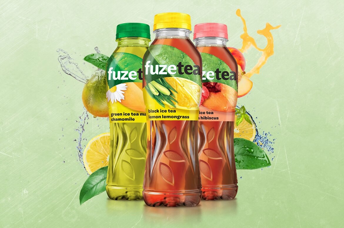 Fuze Tea Клубника-малина 1 л