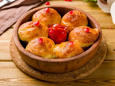Шампиньоны с сыром