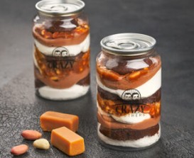 Банкейк “Сникерс с арахисом”