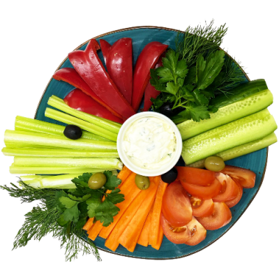 Овощная тарелка