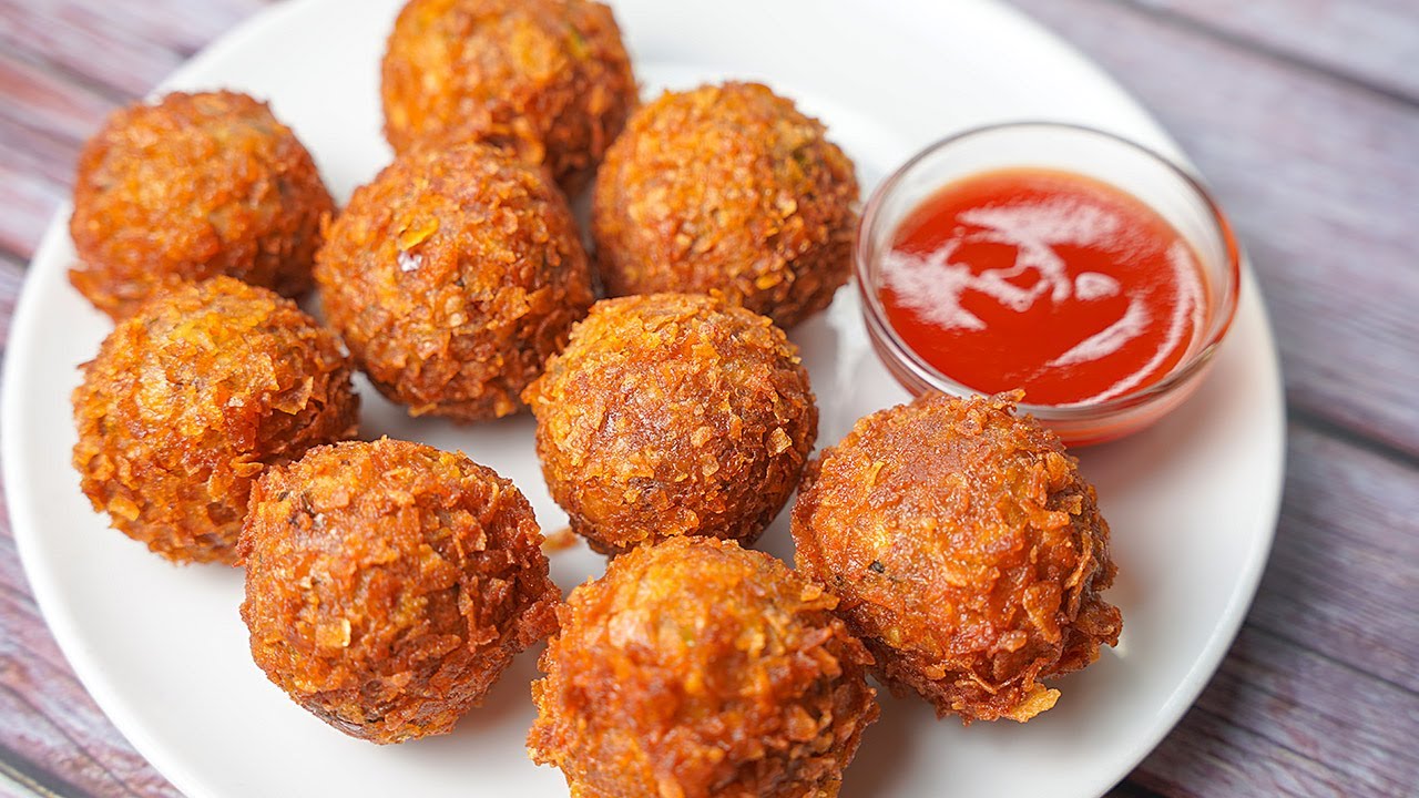Шарики из цыплёнка и сыра моцарелла 8 шт