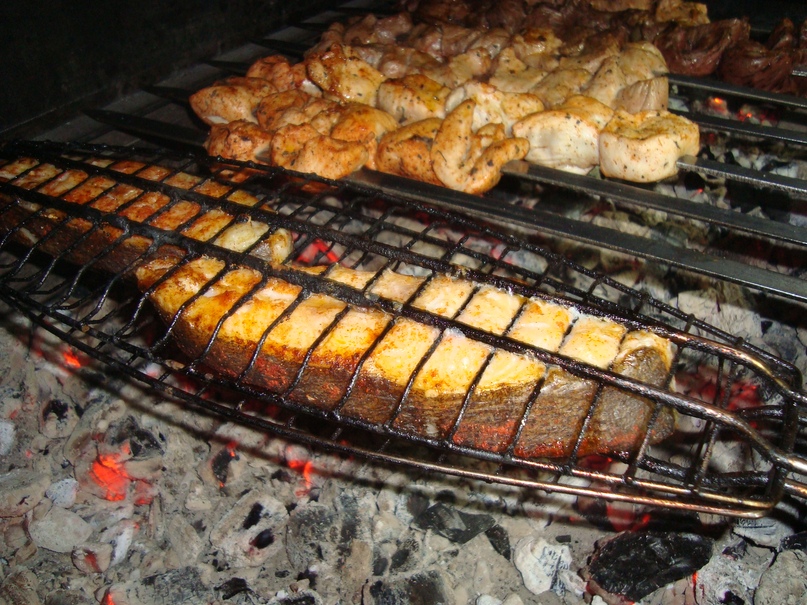 Стейк из палтуса