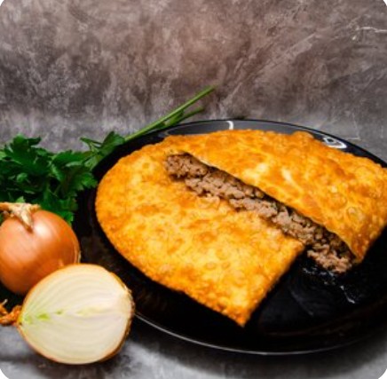Чебурек с мраморной говядиной