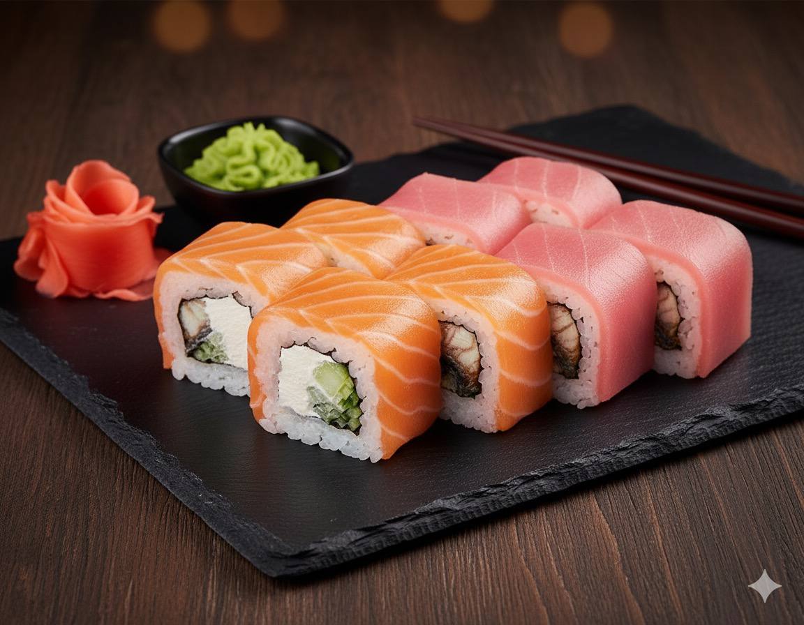 Ролл "Дуэт тунец"