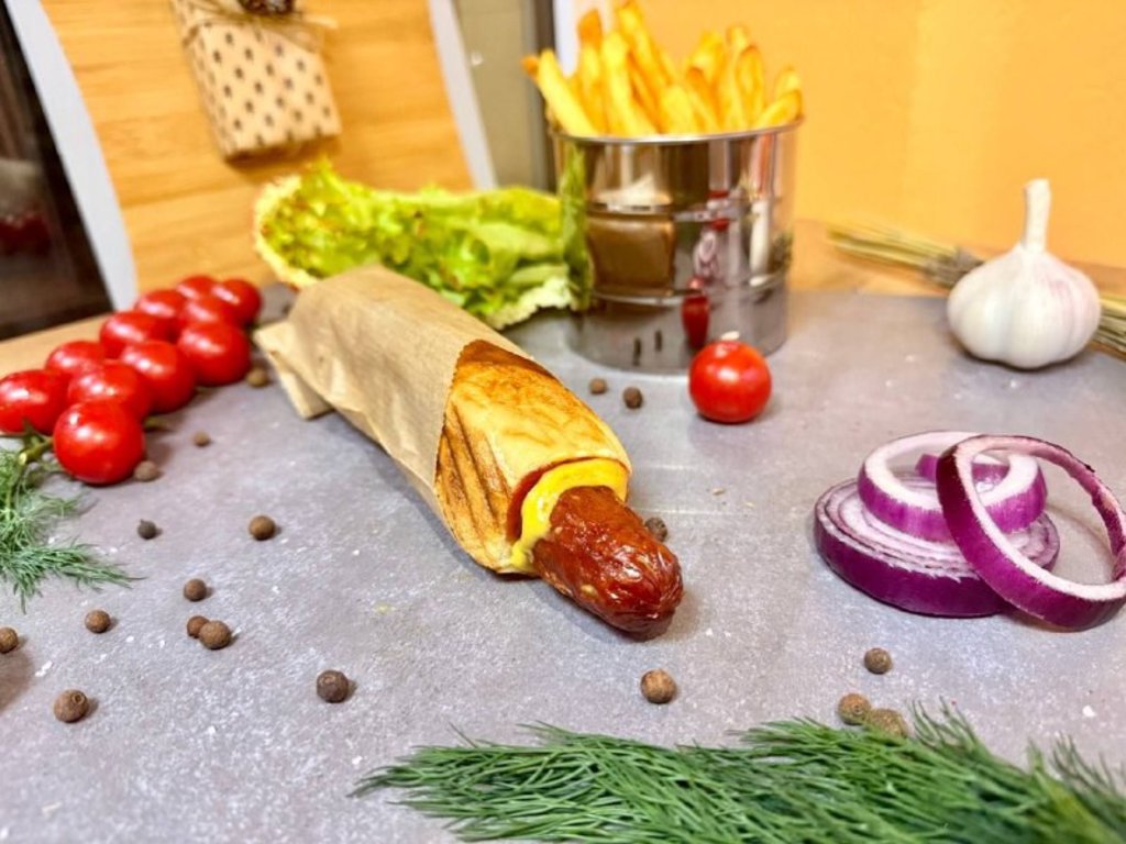 Френч-дог колбаска говяжья