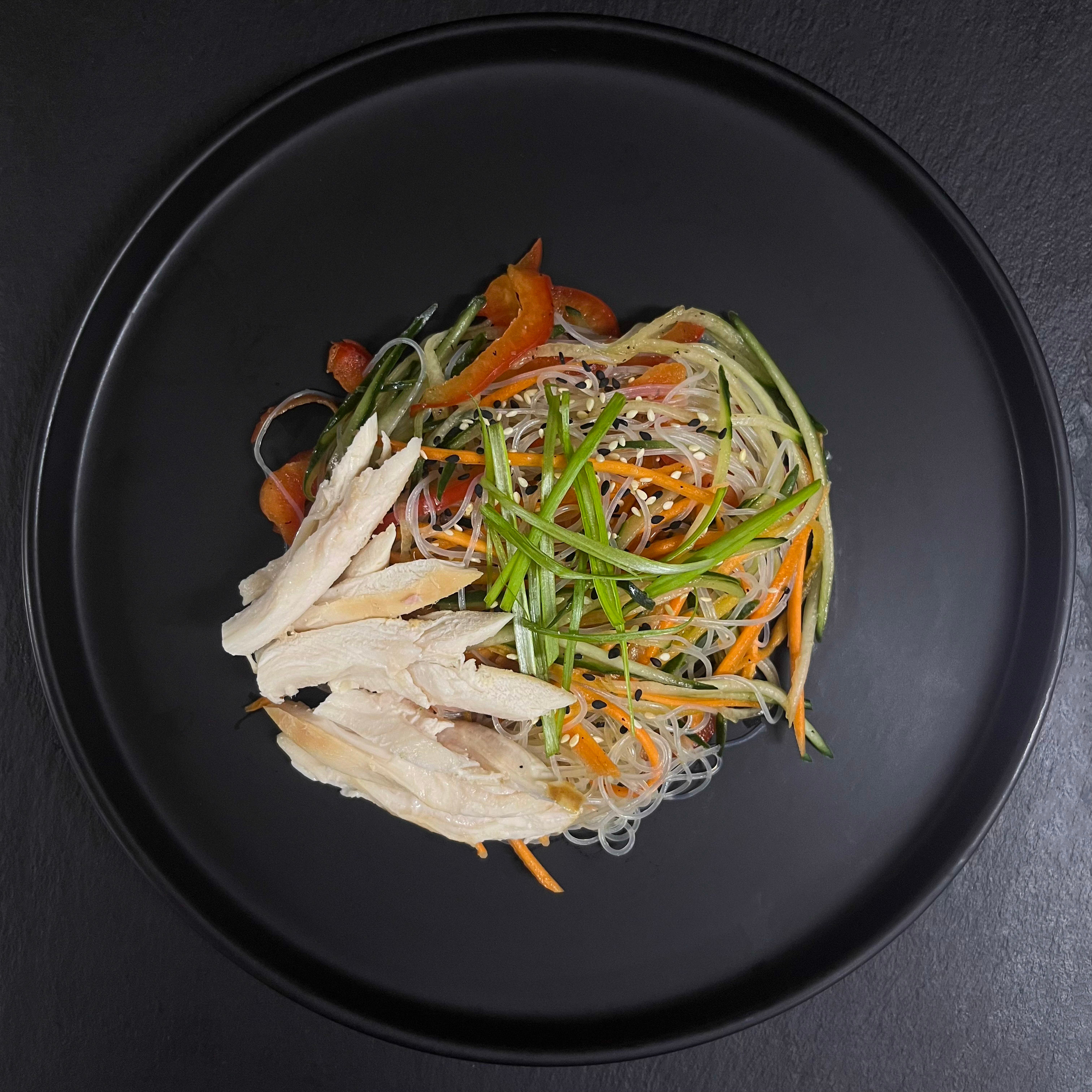 Фунчоза с курицей