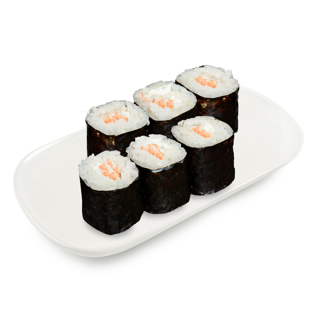 Маки с креветкой