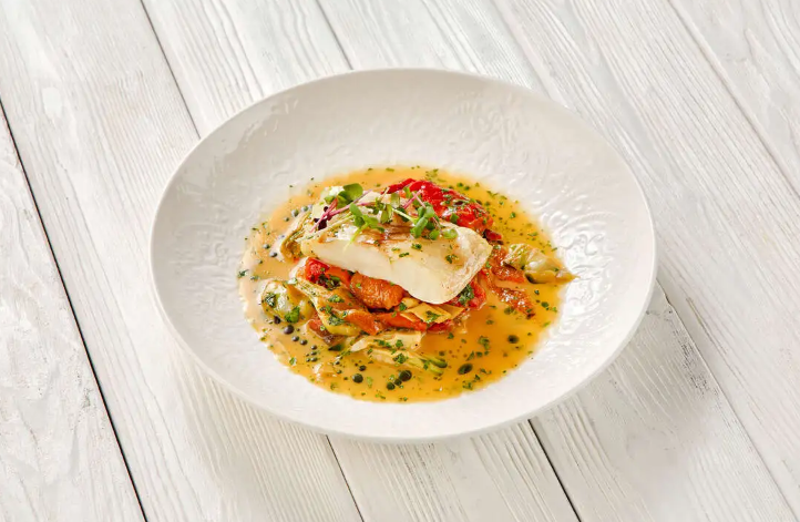 Запеченная треска